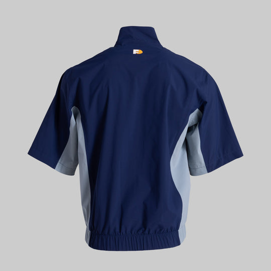 Short Sleeve Wind Pullover - Pageant Blue/Citadel