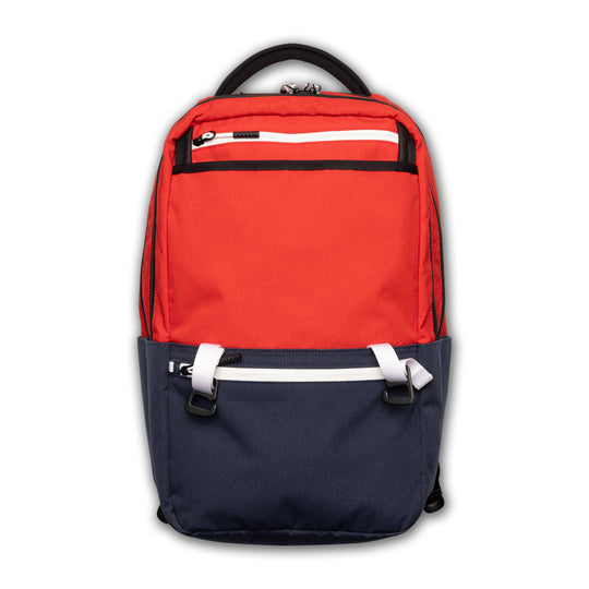 A2 Backpack - Red/Navy