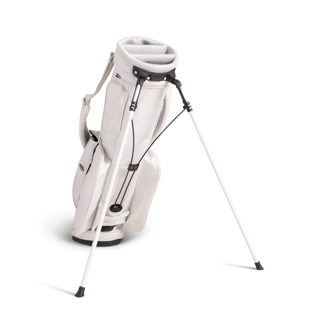Michigan St. Rover Stand Bag - Bone