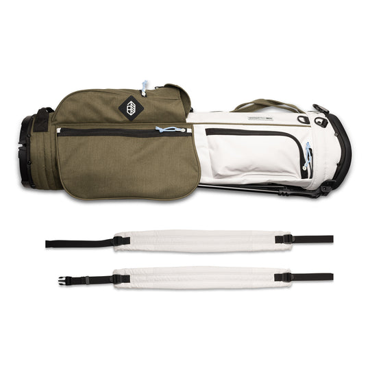 Rover Stand Bag - Bone/Olive Night